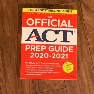 Brand new ACT Prep Guide Book (2020-2021)